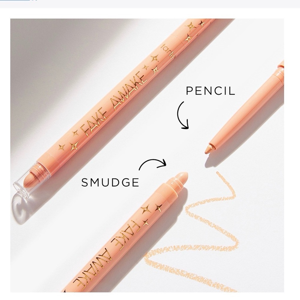 Tarte Fake Awake Waterproof Gel Eyeliner Highlight - Nude and White
